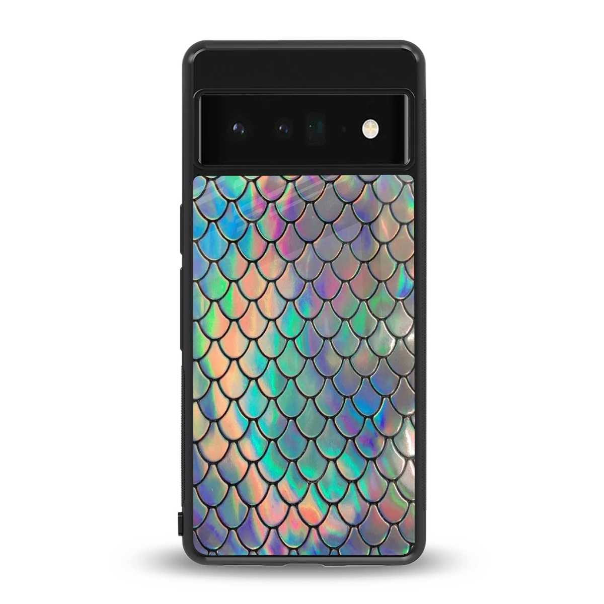 Mermaid back phone cover | glass case for google pixel 6 pro