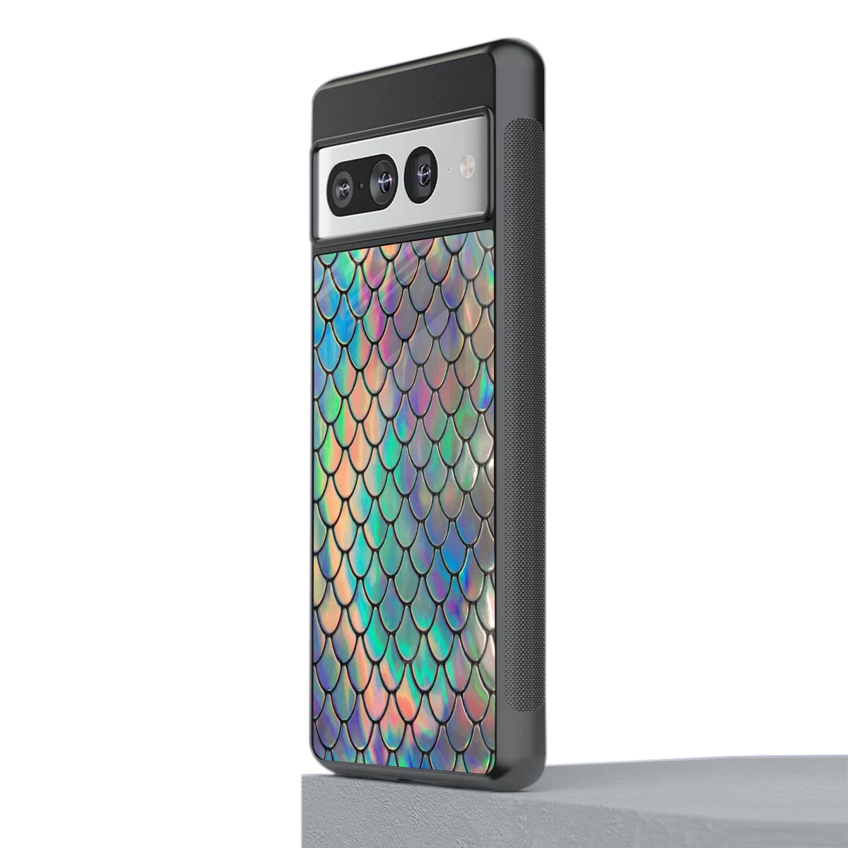Mermaid stylish phone case for google pixel 7 pro | glossy glass and slim fit