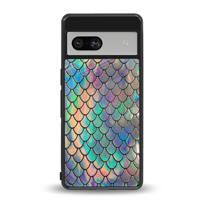 Mermaid back phone cover | glass case for google pixel 7a