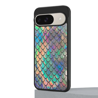 Mermaid google pixel 9 mobile cover | shockproof glass phone case