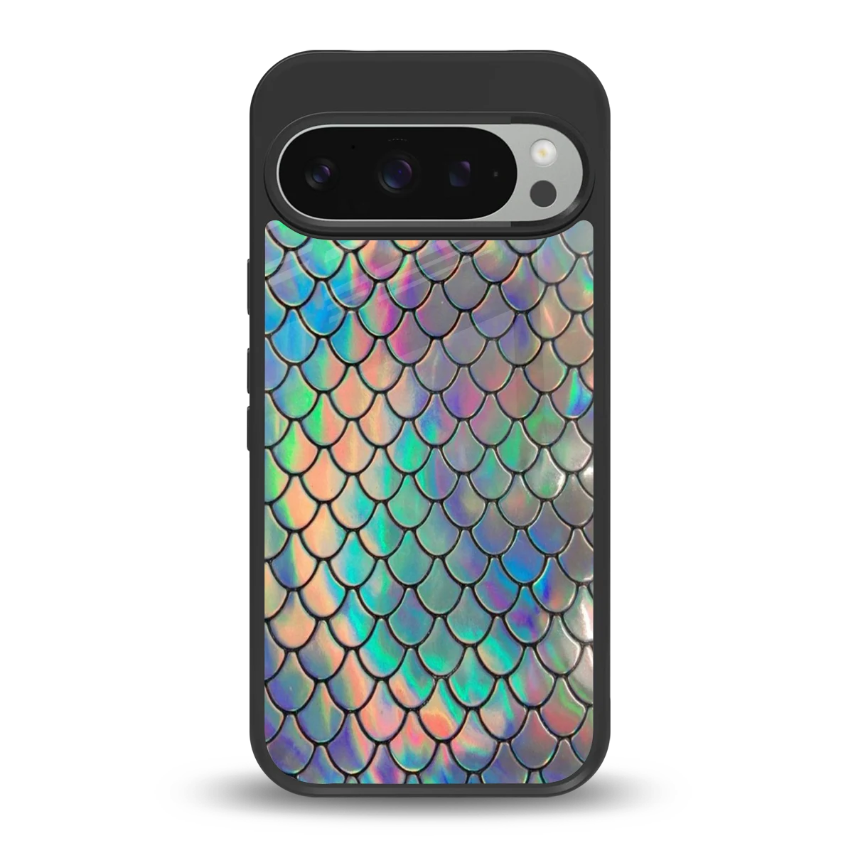Mermaid back phone cover | glass case for google pixel 9 pro
