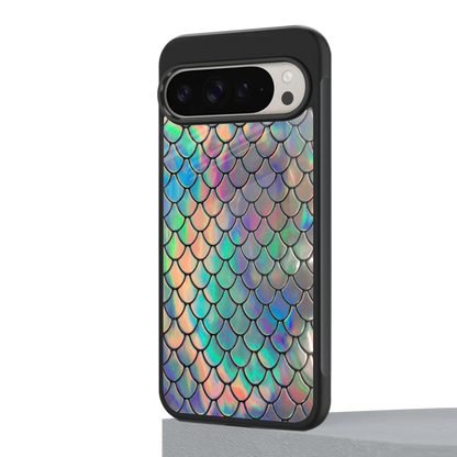 Mermaid google pixel 9 pro mobile cover | shockproof glass phone case