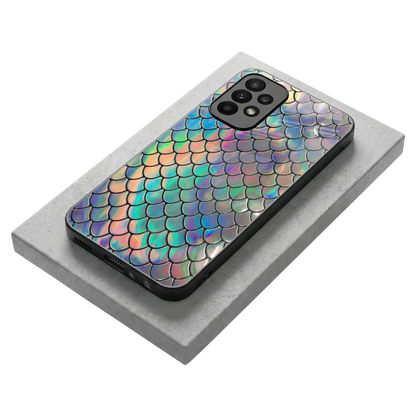 Mermaid stylish phone case for samsung galaxy a23 | glossy glass and slim fit