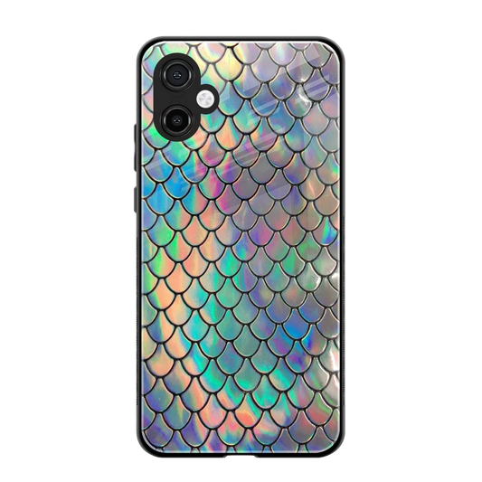 Mermaid back phone cover | glass case for samsung galaxy a06 5g