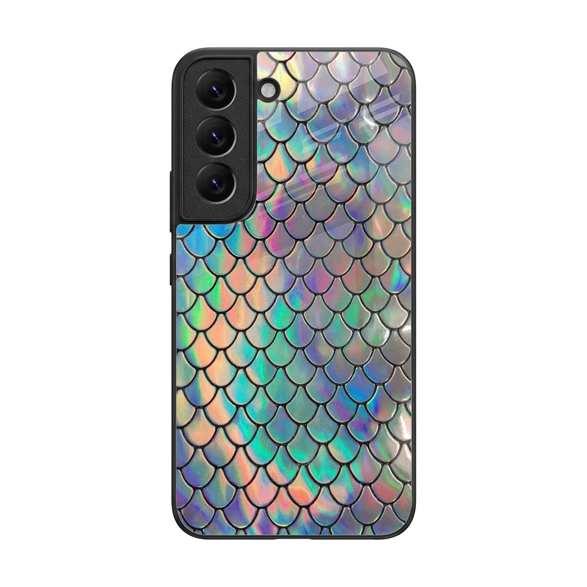 Mermaid back phone cover | glass case for samsung galaxy s22