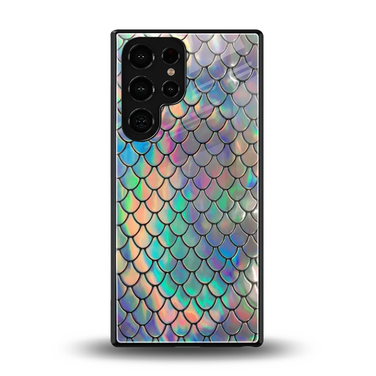 Mermaid back phone cover | glass case for samsung galaxy s25 ultra