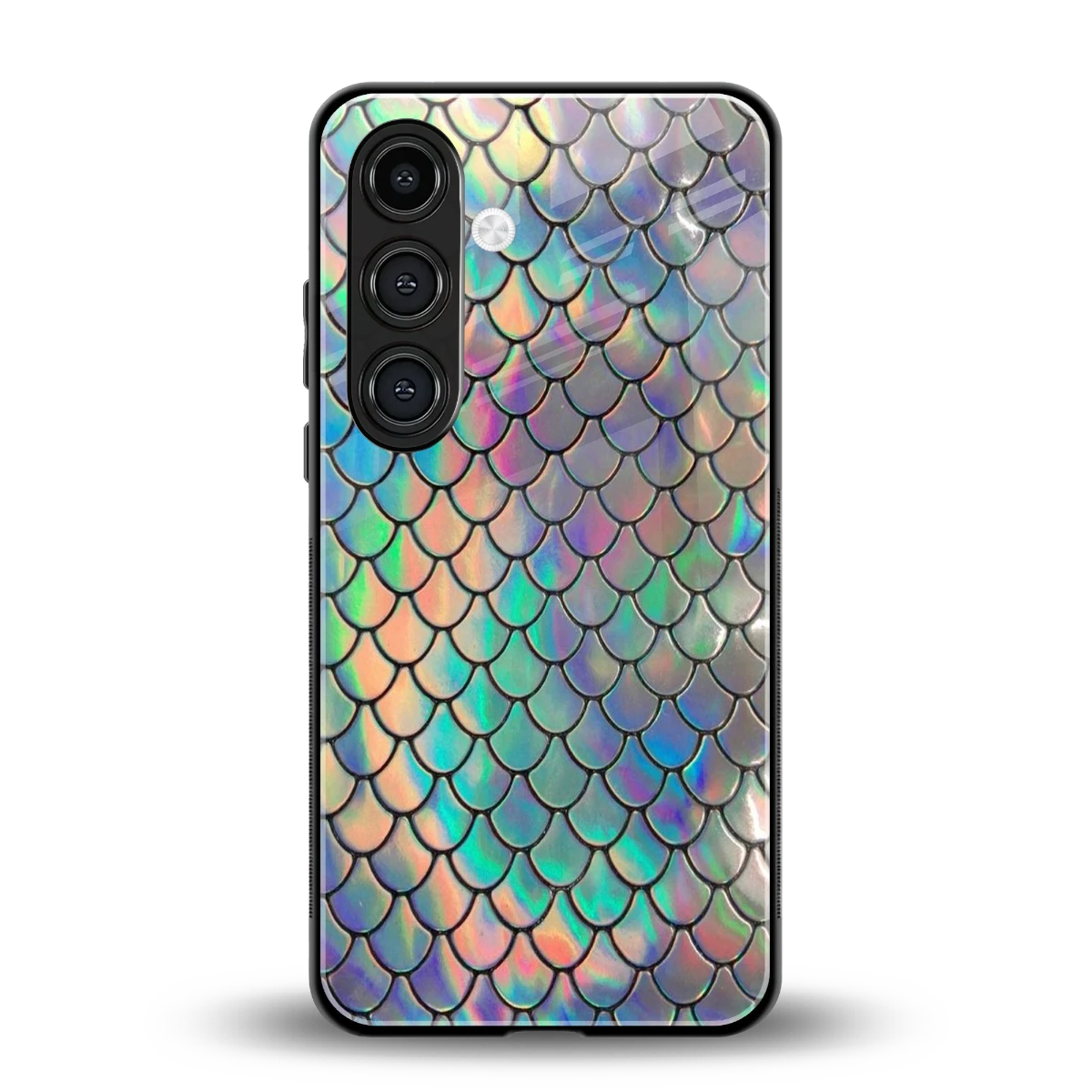 Mermaid back phone cover | glass case for samsung galaxy s24 plus
