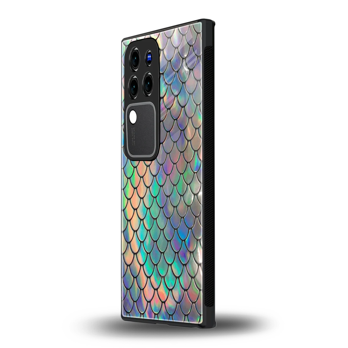 Mermaidvivo v30 pro mobile cover | shockproof glass phone case
