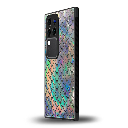 Mermaidvivo v30 pro mobile cover | shockproof glass phone case