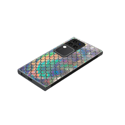 Mermaid stylish phone case forvivo v30 pro | glossy glass and slim fit