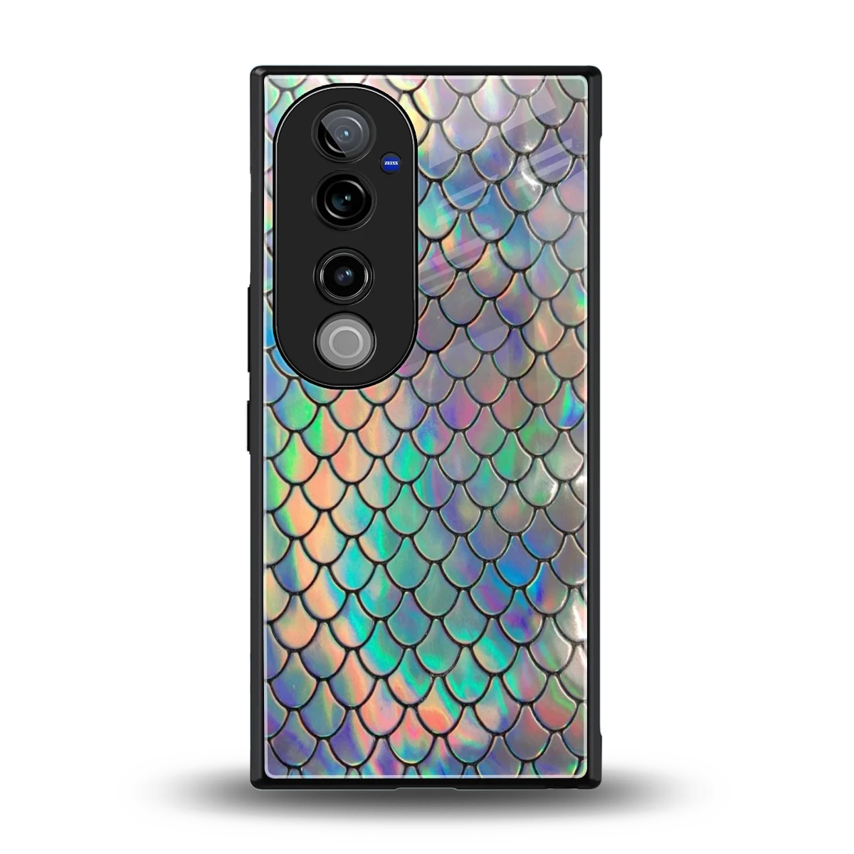 Mermaid back phone cover | glass case for vivo v40 pro