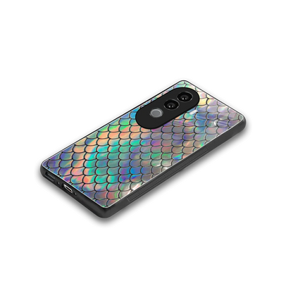Mermaid stylish phone case for vivo v40e | glossy glass and slim fit