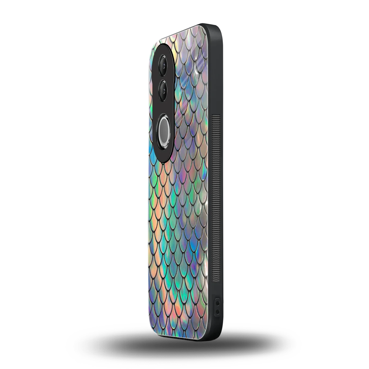 Mermaid vivo v50 mobile cover | shockproof glass phone case