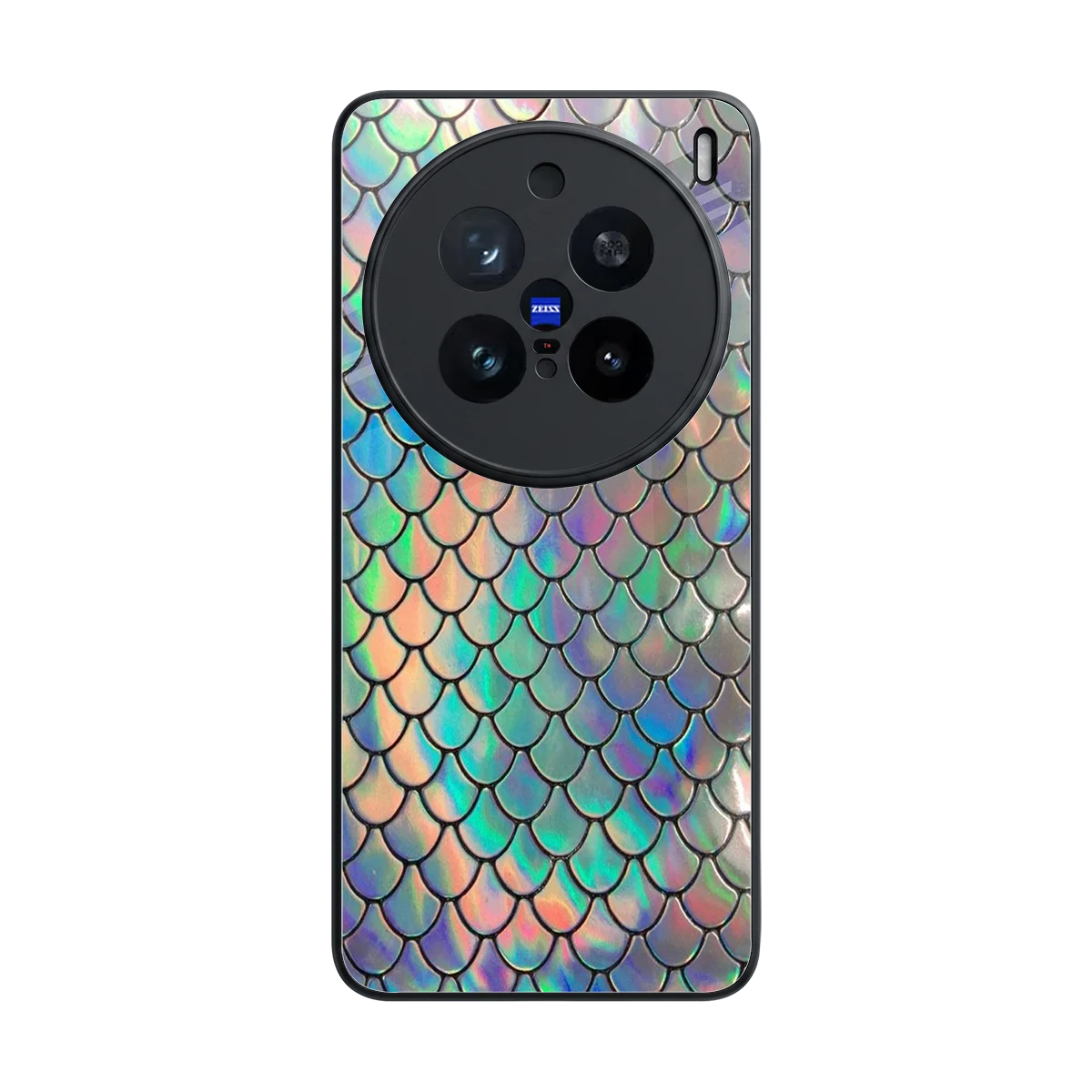 Mermaid back phone cover | glass case for vivo x200 pro