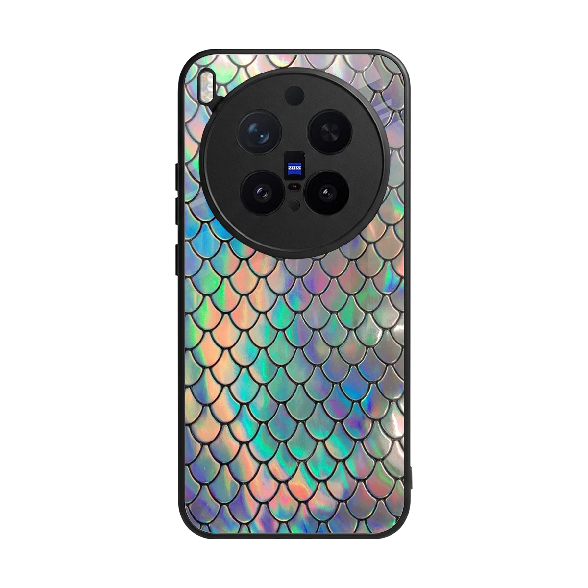 Mermaid back phone cover | glass case for vivo x300 pro