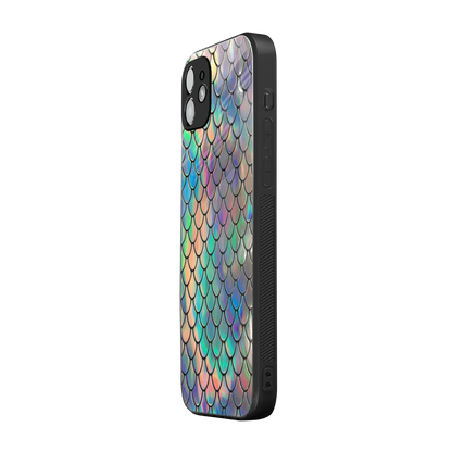 Mermaid iphone 11 mobile cover | shockproof glass phone case