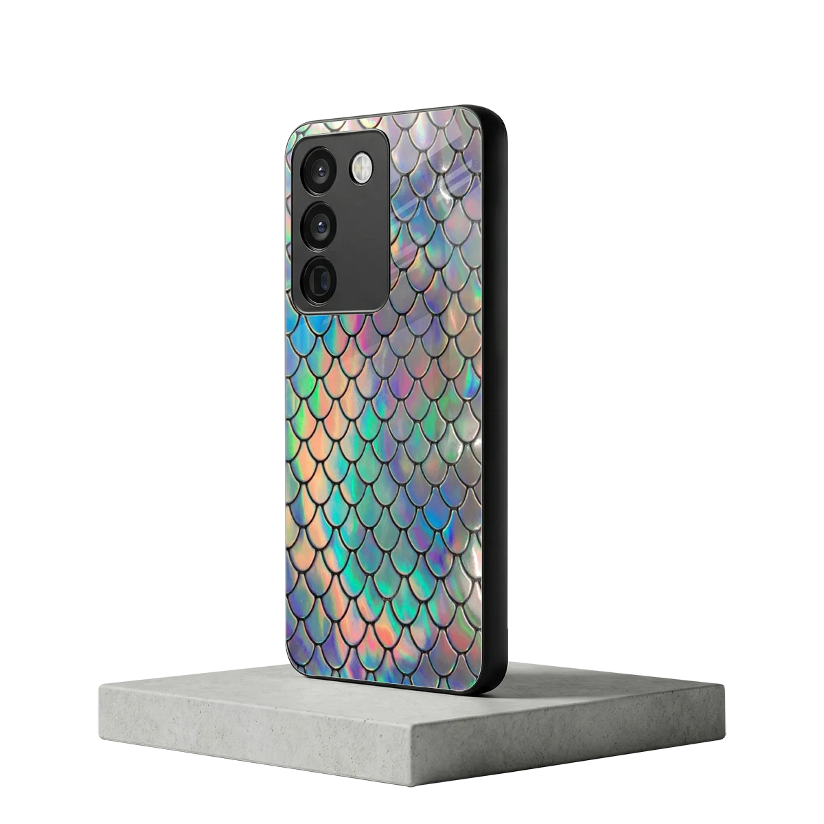 Mermaid vivo y200 5g mobile cover | shockproof glass phone case