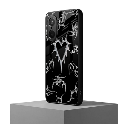 Metallic Love oneplus nord ce5 5g mobile cover | shockproof glass phone case