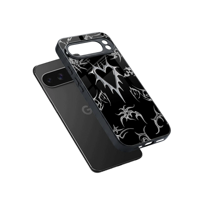 Metallic Love sleek google pixel 10 pro xl cover with tempered glass back and TPU edges