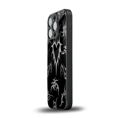 Metallic Love iphone 13 pro mobile cover | shockproof glass phone case