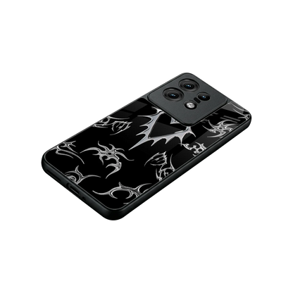 Metallic Love stylish phone case for motorola edge 50 pro | glossy glass and slim fit