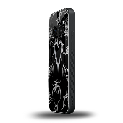Metallic Love nothing phone 2a mobile cover | shockproof glass phone case