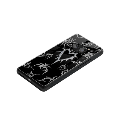 Metallic Love stylish phone case for nothing phone 2a | glossy glass and slim fit