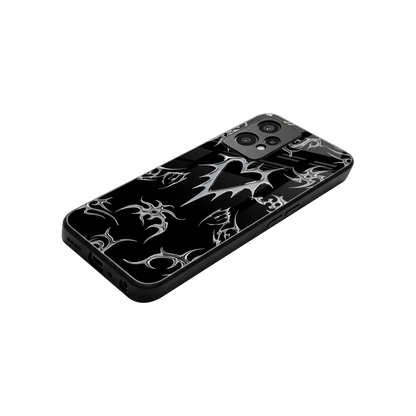 Metallic Love stylish phone case for oneplus nord ce 2 lite | glossy glass and slim fit