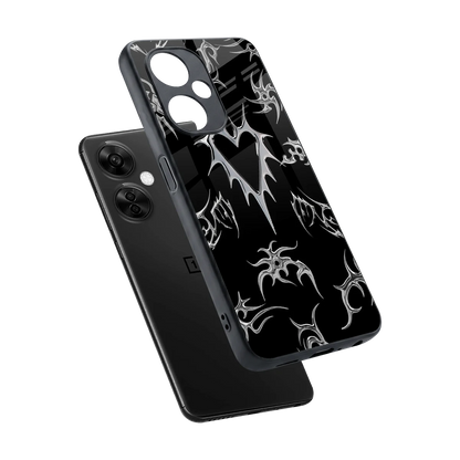 Metallic Love sleek oneplus nord ce 3 lite cover with tempered glass back and TPU edges