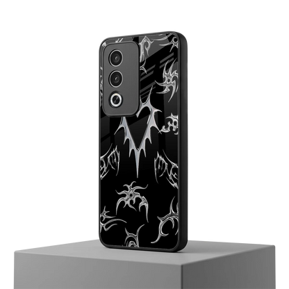 Metallic Love oppo a3 pro mobile cover | shockproof glass phone case