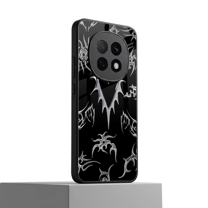 Metallic Love oppo f29 pro 5g mobile cover | shockproof glass phone case