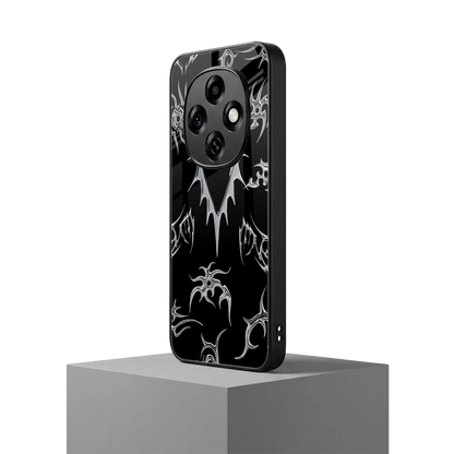 Metallic Love oppo f31 pro 5g mobile cover | shockproof glass phone case