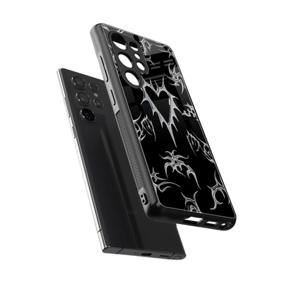 Metallic Love sleek samsung galaxy s25 ultra cover with tempered glass back and TPU edges