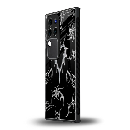 Metallic Lovevivo v30 pro mobile cover | shockproof glass phone case