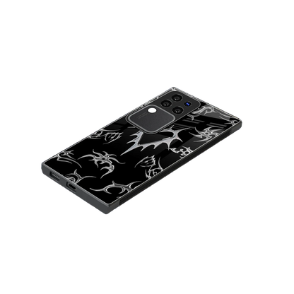 Metallic Love stylish phone case forvivo v30 pro | glossy glass and slim fit