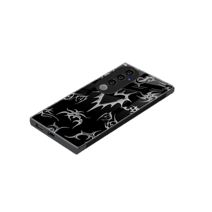 Metallic Love stylish phone case for vivo v40 pro | glossy glass and slim fit