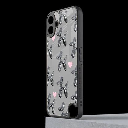 Metallic Pup cmf nothing phone 1 mobile cover | shockproof glass phone case