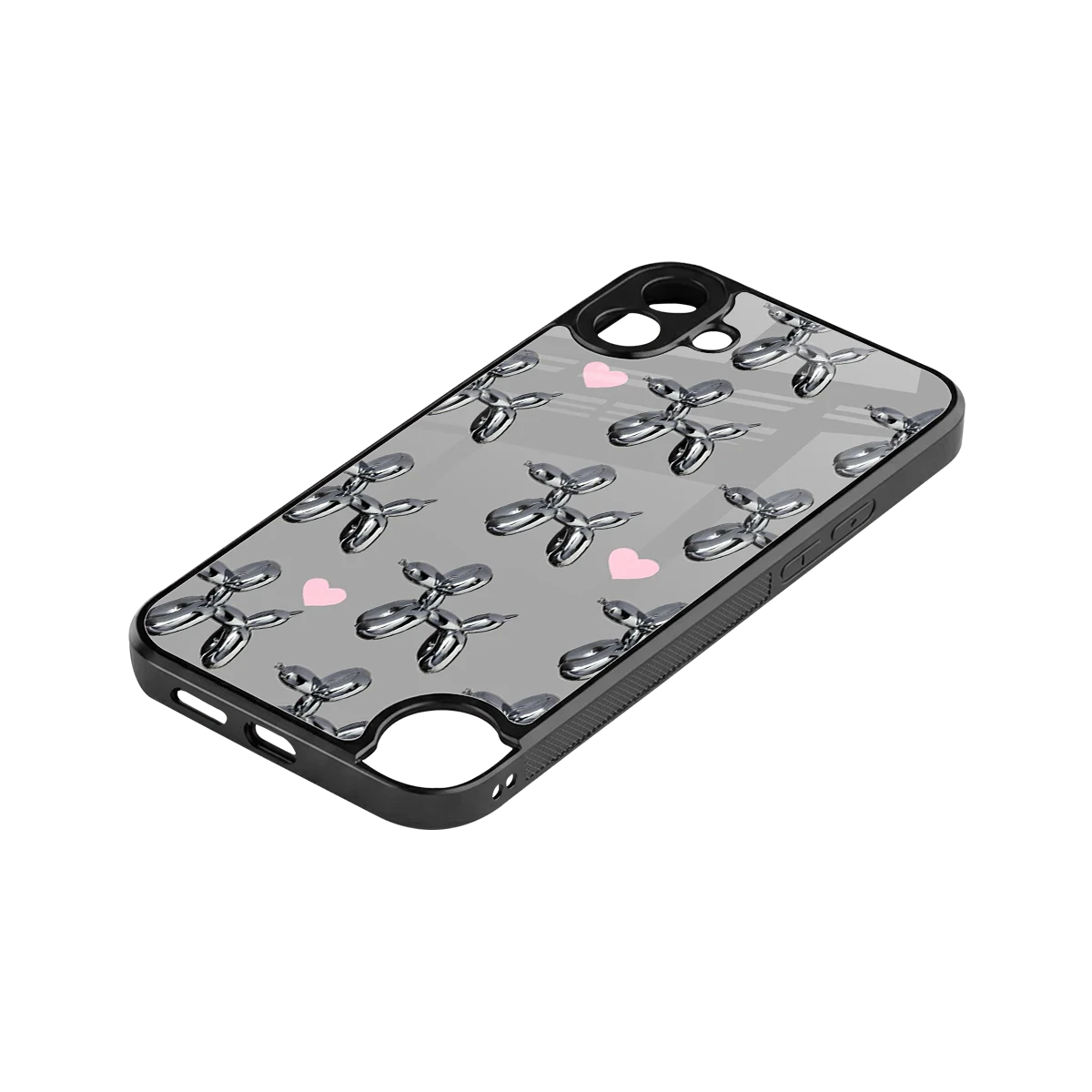 Metallic Pup stylish phone case for cmf nothing phone 1 | glossy glass and slim fit