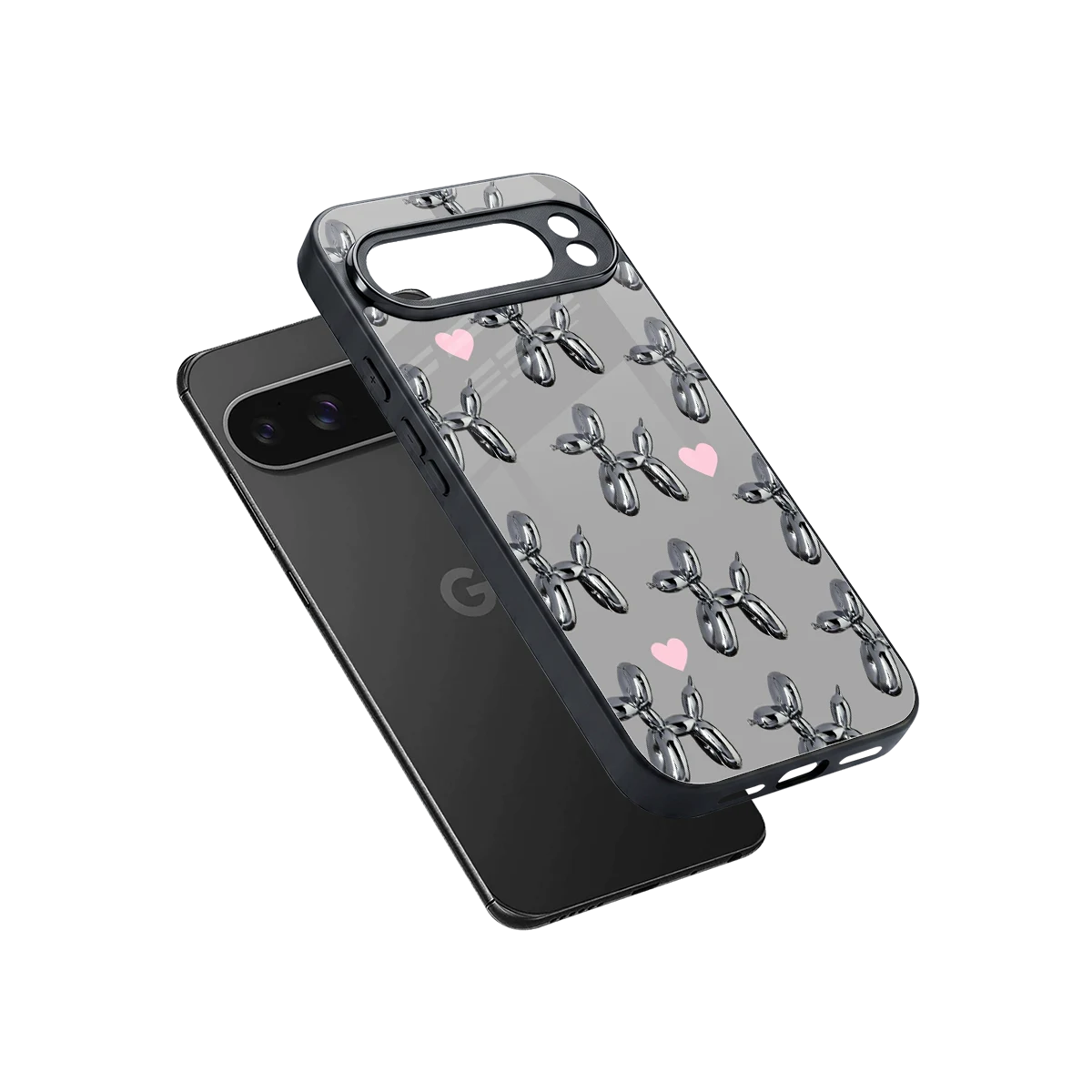 Metallic Pup sleek google pixel 10 pro xl cover with tempered glass back and TPU edges