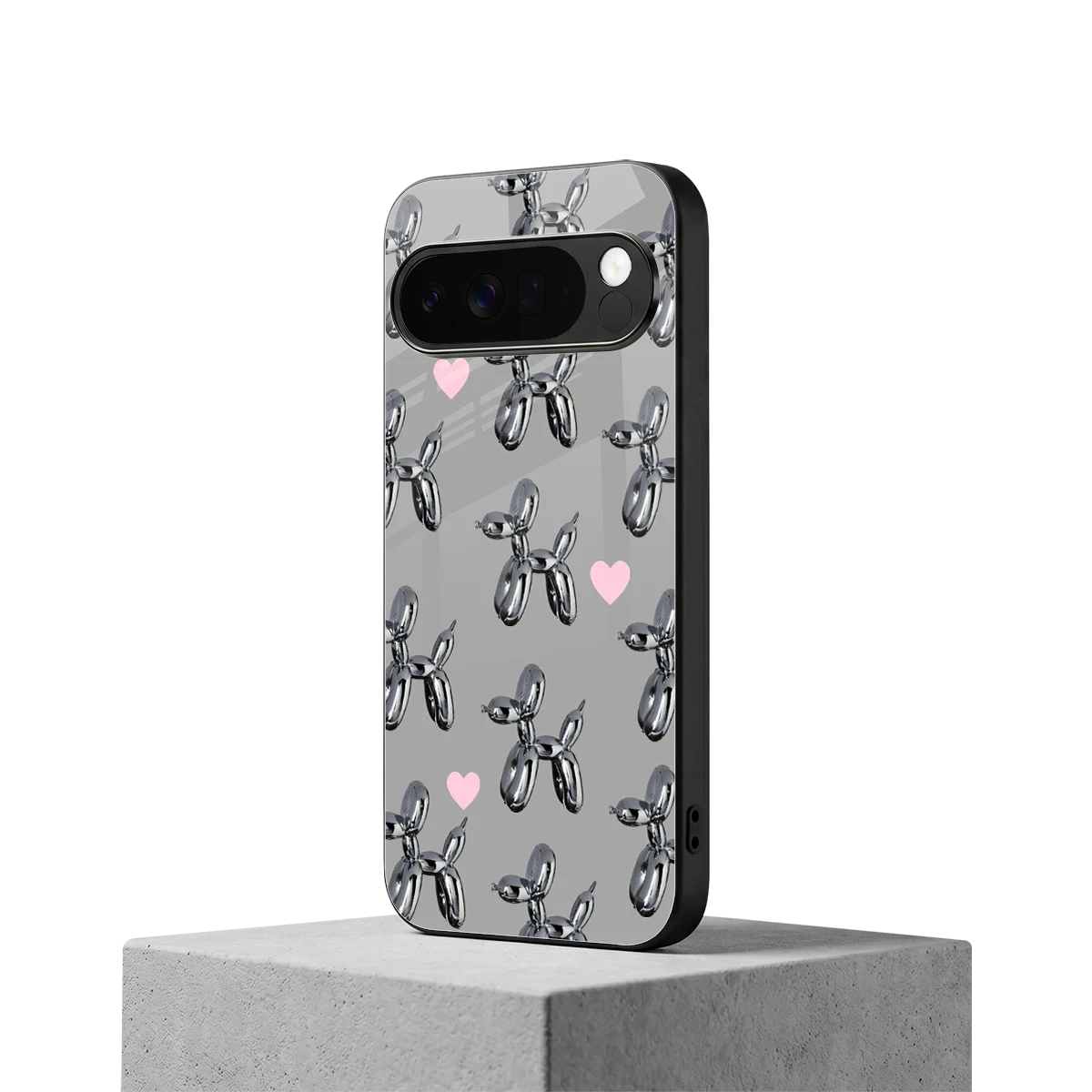 Metallic Pup google pixel 10 pro xl mobile cover | shockproof glass phone case
