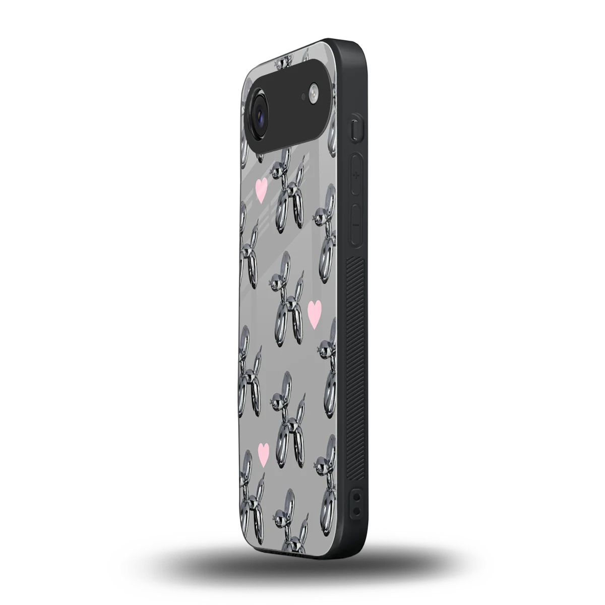 Metallic Pup iphone air mobile cover | shockproof glass phone case