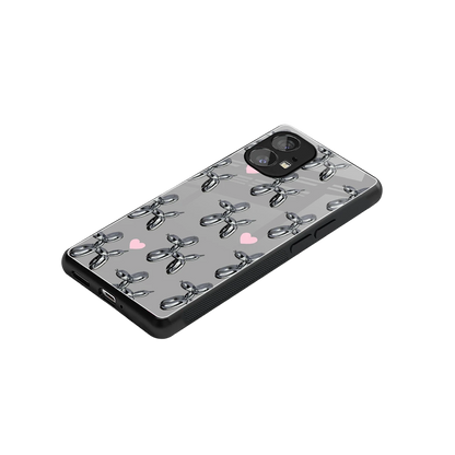 Metallic Pup stylish phone case for nothing phone 1 | glossy glass and slim fit