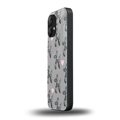 Metallic Pup nothing phone 2 mobile cover | shockproof glass phone case