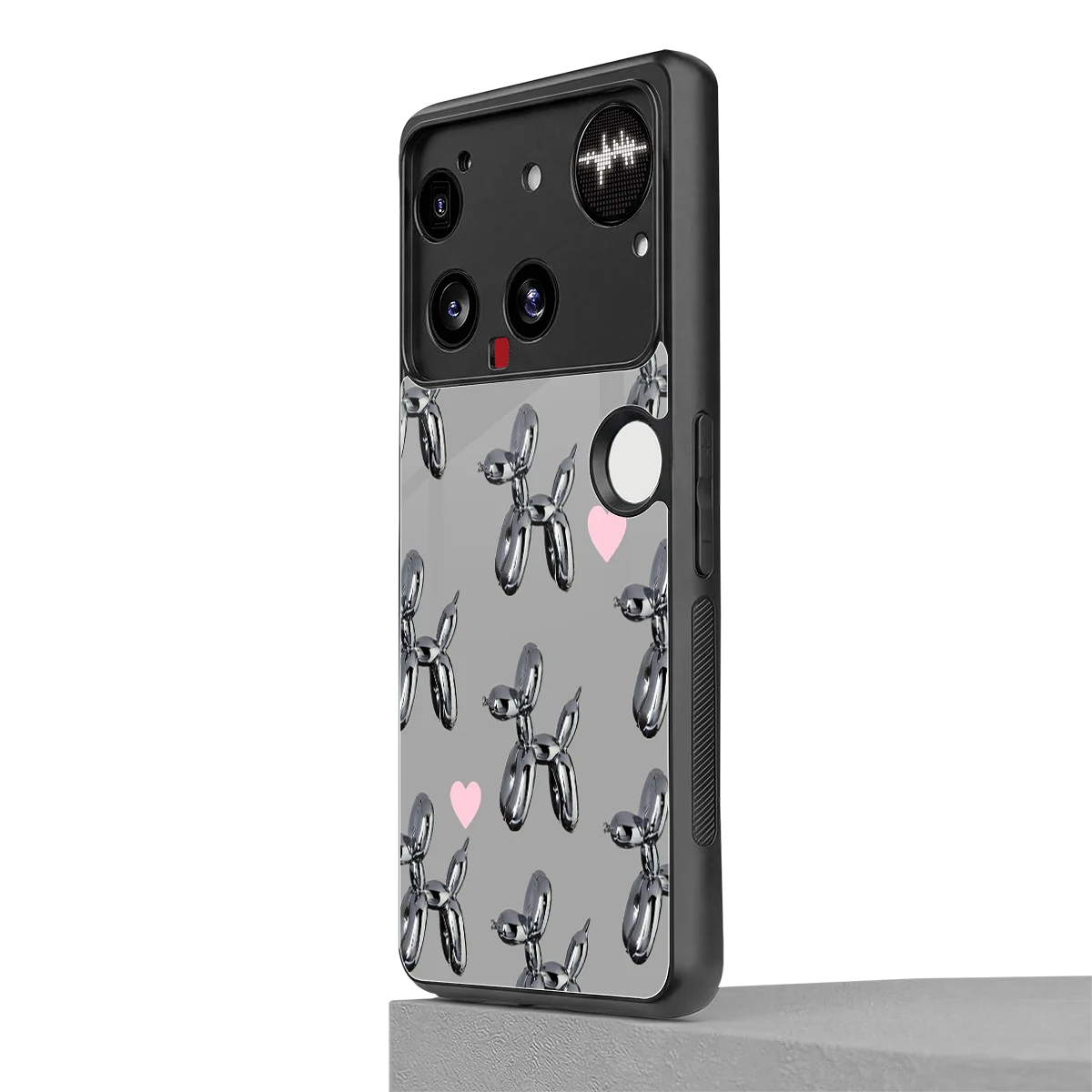 Metallic Pup nothing phone 3 mobile cover | shockproof glass phone case
