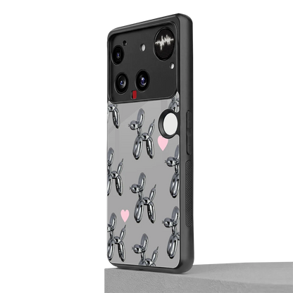 Metallic Pup nothing phone 3 mobile cover | shockproof glass phone case