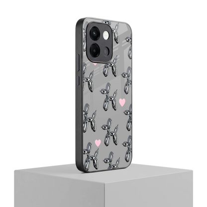 Metallic Pup oneplus 13s mobile cover | shockproof glass phone case
