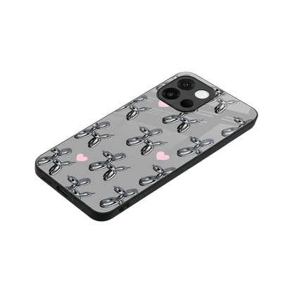 Metallic Pup stylish phone case for oneplus 13s | glossy glass and slim fit