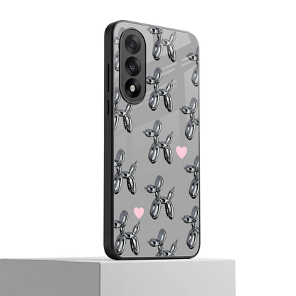 Metallic Pup oneplus nord 5 mobile cover | shockproof glass phone case