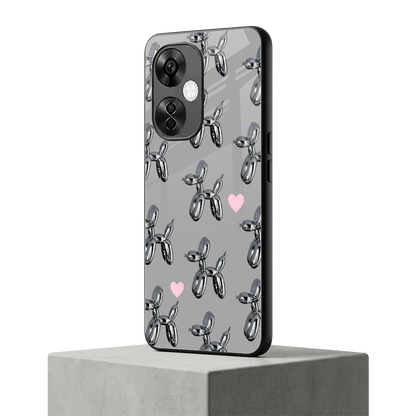 Metallic Pup oneplus nord ce 3 lite mobile cover | shockproof glass phone case