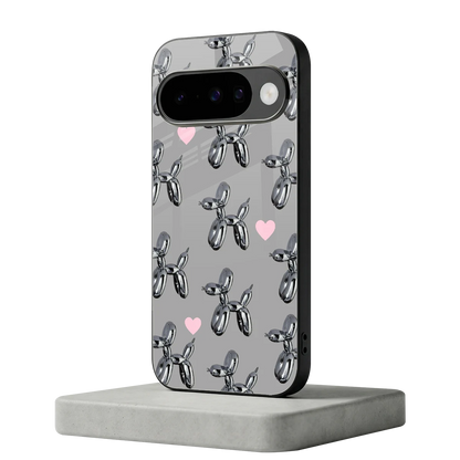 Metallic Pup google pixel 10 mobile cover | shockproof glass phone case
